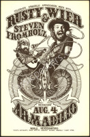 Rusty Weir and Steve Fromholz Armadillo Poster