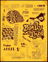 Rare California Hall Handbill