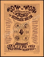 Popular AOR 2.216 Human Be-In Handbill