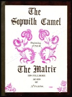 Rare Sopwith Camel Matrix Handbill