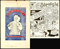 Four Assorted Straight Theater Handbills
