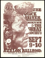 FD-25 Quicksilver Messenger Service Handbill