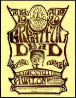 Striking FD-22 Grateful Dead Handbill