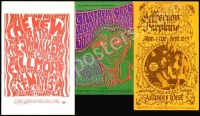 A Trio of Bill Graham The Fillmore Handbills