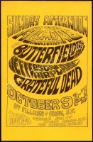 Rare Alternate BG-30 Grateful Dead Handbill