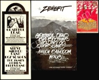 Two Grateful Dead Handbills Plus a BG-222 Ticket