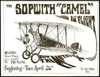 Popular Sopwith Camel Matrix Handbill