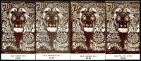 Four-Piece BG-134 Grateful Dead Santana Ticket Set