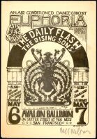 Scarce Signed FD-7 Euphoria Handbill