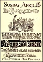 AOR 2.131 The Charlatans California Hall Poster