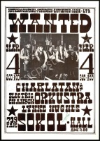 Signed Sokol Hall Wanted Poster
