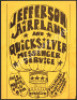 Rare AOR 2.46 Jefferson Airplane The Fillmore Handbill