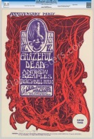 Signed and Certified AOR 2.185 Grateful Dead Poster