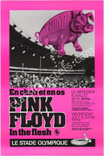 Killer AOR 4.251 Pink Floyd Montreal Poster