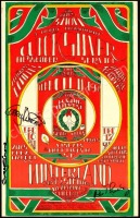 Band-Signed AOR 2.207 Winterland Poster