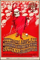 Beautiful Signed BG-222 Grateful Dead Benefit Poster