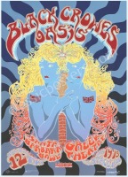 Signed 2001 Black Crowes Poster