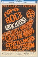 Very Scarce Signed Original BG-8 Andy Warhol Poster