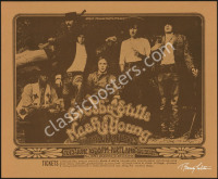 Beautiful Signed 1970 CSNY Portland Poster
