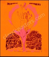 Beautiful 1967 San Jose Civic Auditorium Handbill
