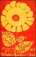 Newly Discovered and Unique 1966 Grateful Dead Stanford Poster