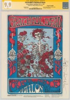 Superb Signed FD-26 Grateful Dead Handbill