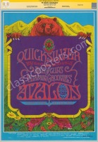 Popular Signed FD-118 Quicksilver Messenger Service Poster
