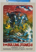 Signed Near Mint AOR 4.147 Rolling Stones Poster