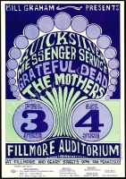 Popular Original BG-9 Grateful Dead Poster