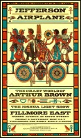 Jefferson Airplane The Fillmore East Poster and Card