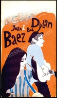 AOR 1.101 Bob Dylan Joan Baez Handbill