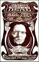 Ultra-Rare 1967 Grateful Dead Eagles Auditorium Poster
