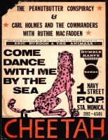 Rare Peanut Butter Conspiracy Cheetah Club Poster
