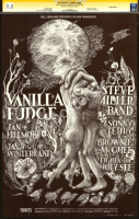 Pristine Signed Original BG-101 Vanilla Fudge Poster
