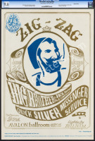 Rare Certified Second Print FD-14 Zig Zag Man Poster
