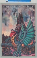 Stunning AOR 4.273 Rolling Stones Cardiff Castle Poster