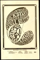 Scarce BG-7 Quicksilver Messenger Service Handbill