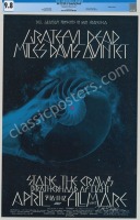Signed and Certified Original BG-227 Grateful Dead Poster