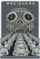 Gorgeous 2017 Radiohead Santa Barbara Poster
