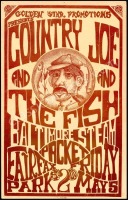 Interesting AOR 2.303 Country Joe Fairfax California Poster