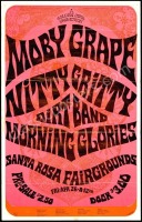 Scarce Moby Grape Santa Rosa Poster