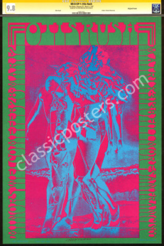 Gorgeous Signed NR-8 Otis Rush Poster