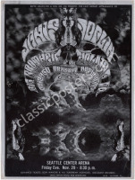 Ultra-Rare Janis Joplin Seattle Center Arena Poster