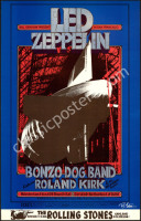 Magnificent Signed BG-199 Led Zeppelin Poster