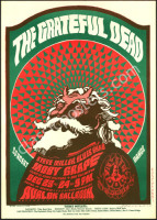 Signed FD-40 Grateful Dead Poster