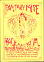 Scarce 1967 Fantasy Faire Poster