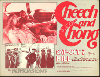 Scarce Cheech and Chong Hill Auditorium Poster