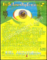 Rare St. Louis Pop Festival Poster