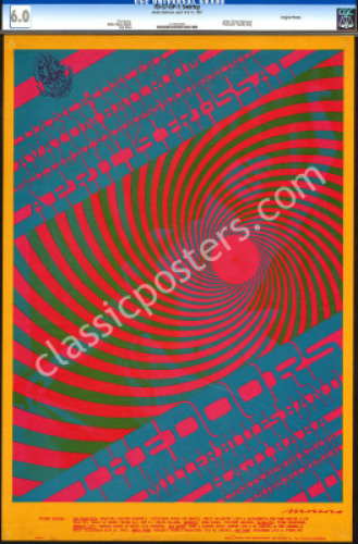 Scarce Original FD-57 The Doors Poster