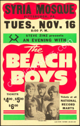 Scarce Beach Boys Syria Mosque Poster